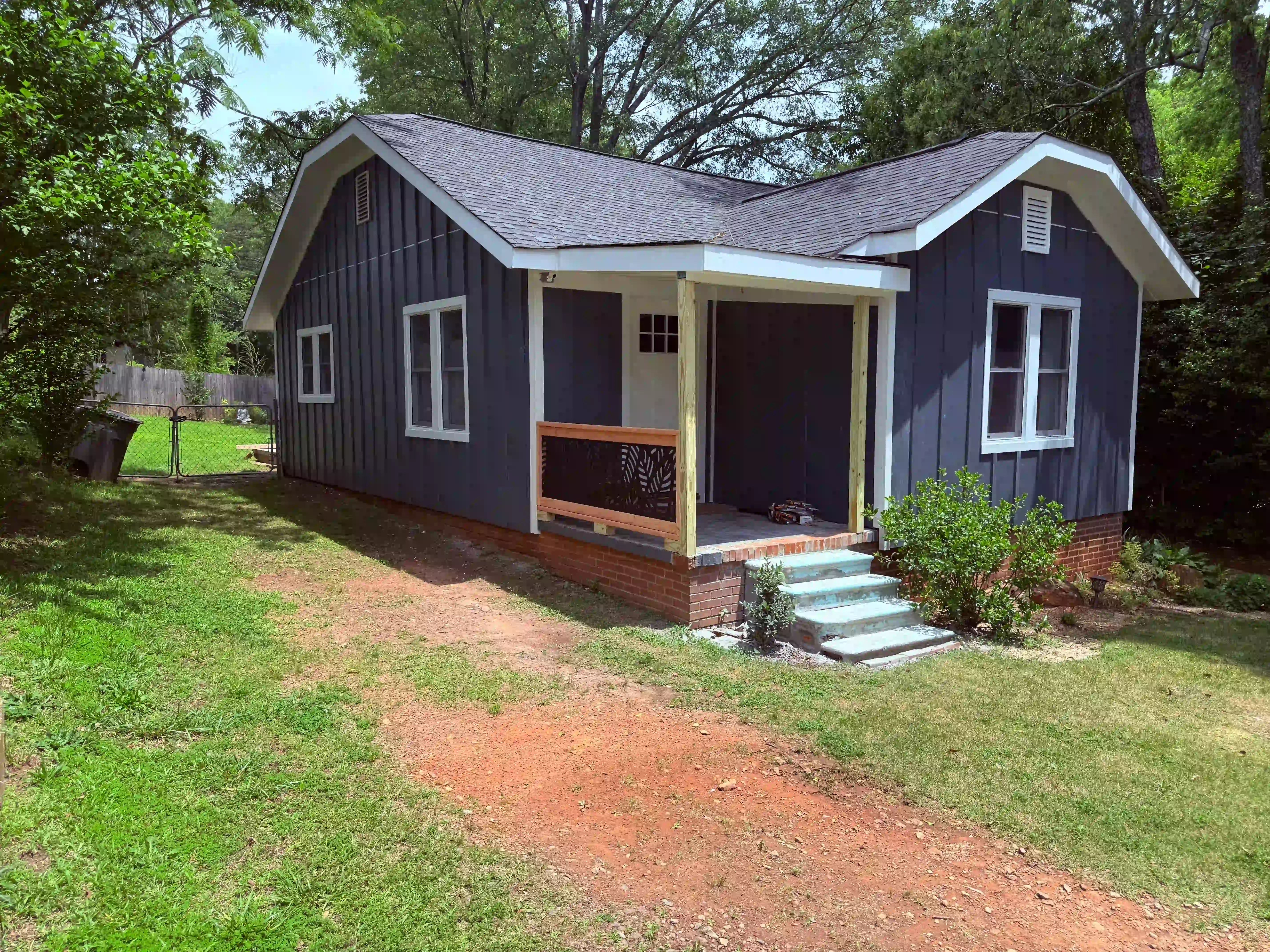 Beautiful home with energy-efficient siding showing modern transformation